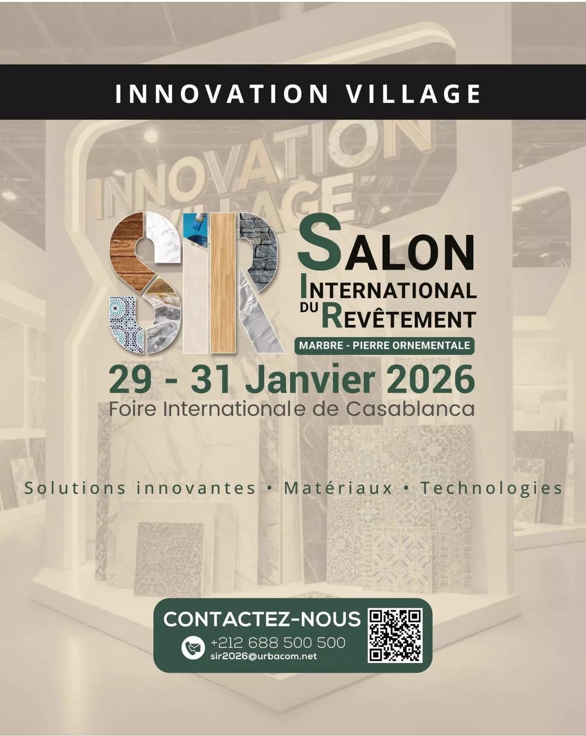 INNOVATION VILLAGE : SALON INTERNATIONAL DU REVÊTEMENT