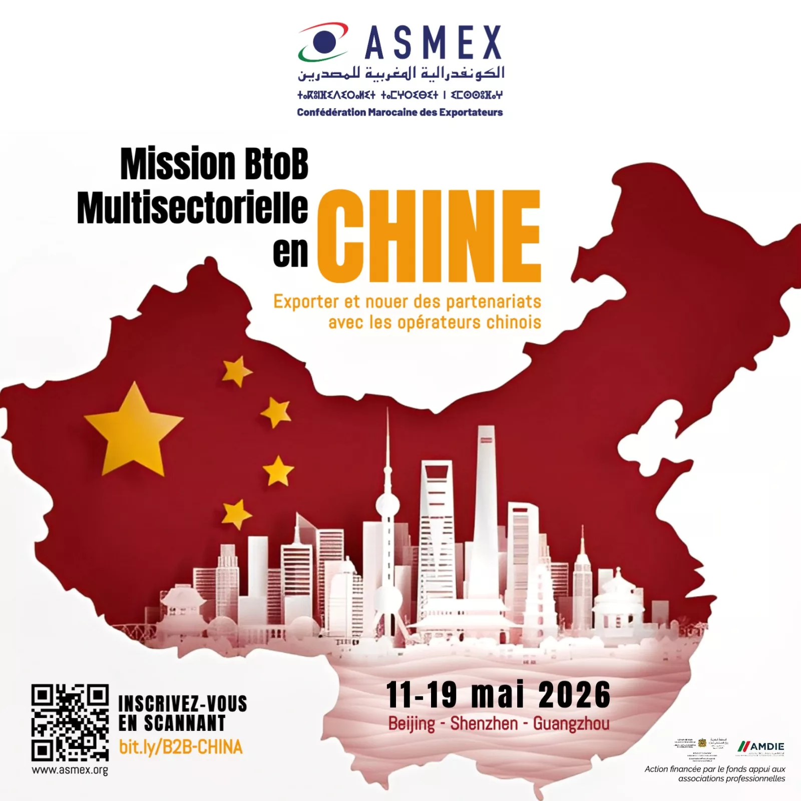 MISSION B2B MULTISECTORIELLE EN CHINE